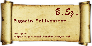 Bugarin Szilveszter névjegykártya